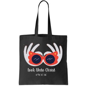 Look Unto Christ Gospel Theme 2025 Yw Ym D&C 636 Tote Bag