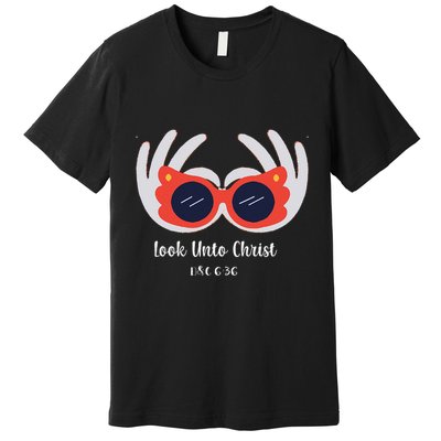 Look Unto Christ Gospel Theme 2025 Yw Ym D&C 636 Premium T-Shirt