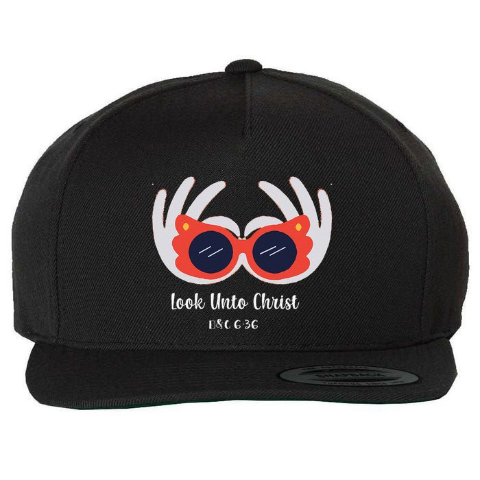 Look Unto Christ Gospel Theme 2025 Yw Ym D&C 636 Wool Snapback Cap