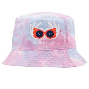 Look Unto Christ Gospel Theme 2025 Yw Ym D&C 636 Tie-Dyed Bucket Hat