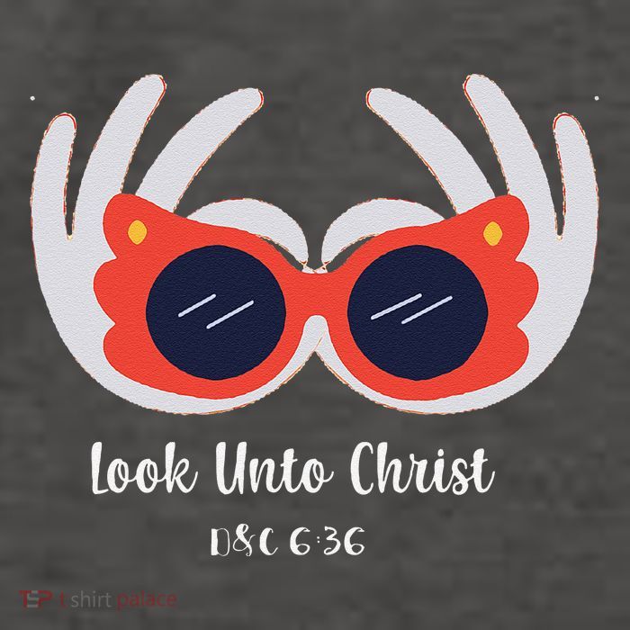 Look Unto Christ Gospel Theme 2025 Yw Ym D&C 636 Vector Backpack