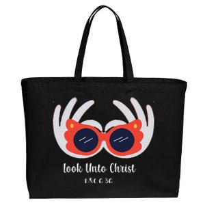 Look Unto Christ Gospel Theme 2025 Yw Ym D&C 636 Cotton Canvas Jumbo Tote