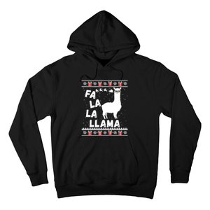 Llama Ugly Christmas Gift Hoodie