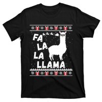 Llama Ugly Christmas Gift T-Shirt