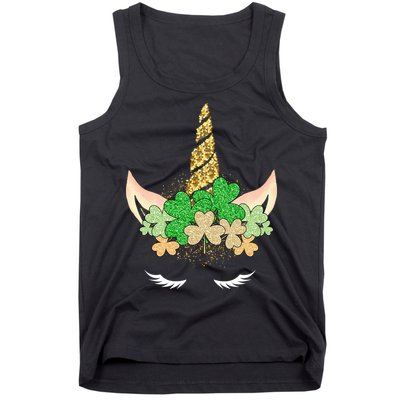 Lucky Unicorn Cute St Patrick's Day Tank Top
