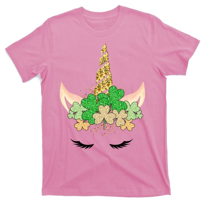 Lucky Unicorn Cute St Patrick's Day T-Shirt