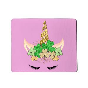 Lucky Unicorn Cute St Patrick's Day Mousepad