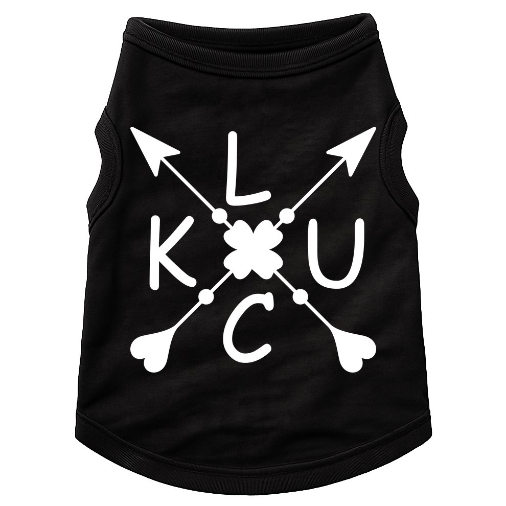 Luck Cross Arrows St Patrick's Day Doggie Tank