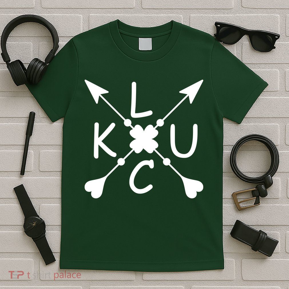Luck Cross Arrows St Patrick's Day T-Shirt
