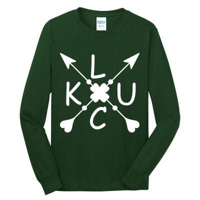 Luck Cross Arrows St Patrick's Day Tall Long Sleeve T-Shirt