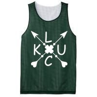 Luck Cross Arrows St Patrick's Day Mesh Reversible Basketball Jersey Tank