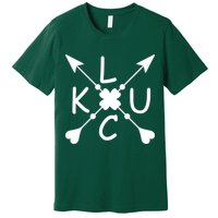 Luck Cross Arrows St Patrick's Day Premium T-Shirt