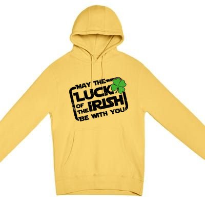 Luck Of The Irish Funny St. Patrick's Day Premium Pullover Hoodie