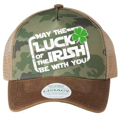 Luck Of The Irish Funny St. Patrick's Day Legacy Tie Dye Trucker Hat