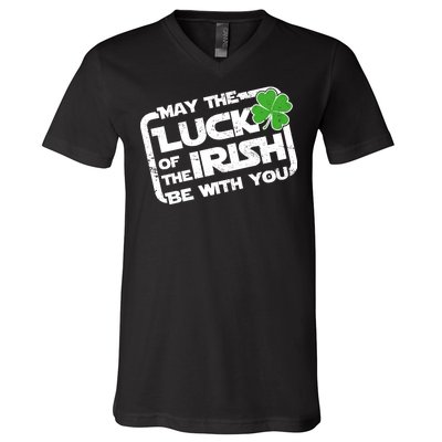 Luck Of The Irish Funny St. Patrick's Day V-Neck T-Shirt