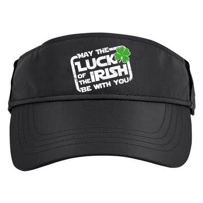 Luck Of The Irish Funny St. Patrick's Day Adult Drive Performance Visor