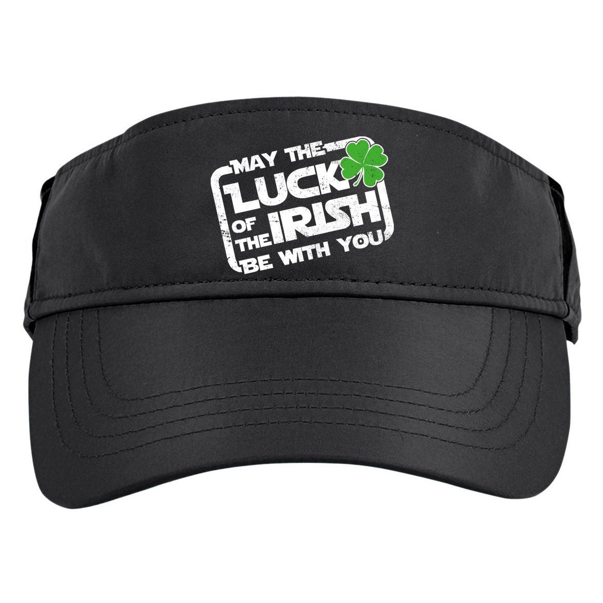 Luck Of The Irish Funny St. Patrick's Day Adult Drive Performance Visor