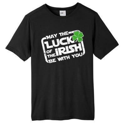 Luck Of The Irish Funny St. Patrick's Day Tall Fusion ChromaSoft Performance T-Shirt