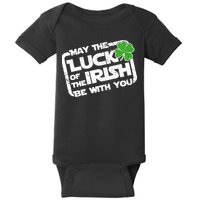 Luck Of The Irish Funny St. Patrick's Day Baby Bodysuit