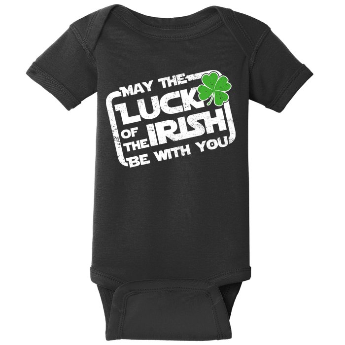 Luck Of The Irish Funny St. Patrick's Day Baby Bodysuit
