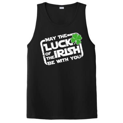 Luck Of The Irish Funny St. Patrick's Day PosiCharge Competitor Tank