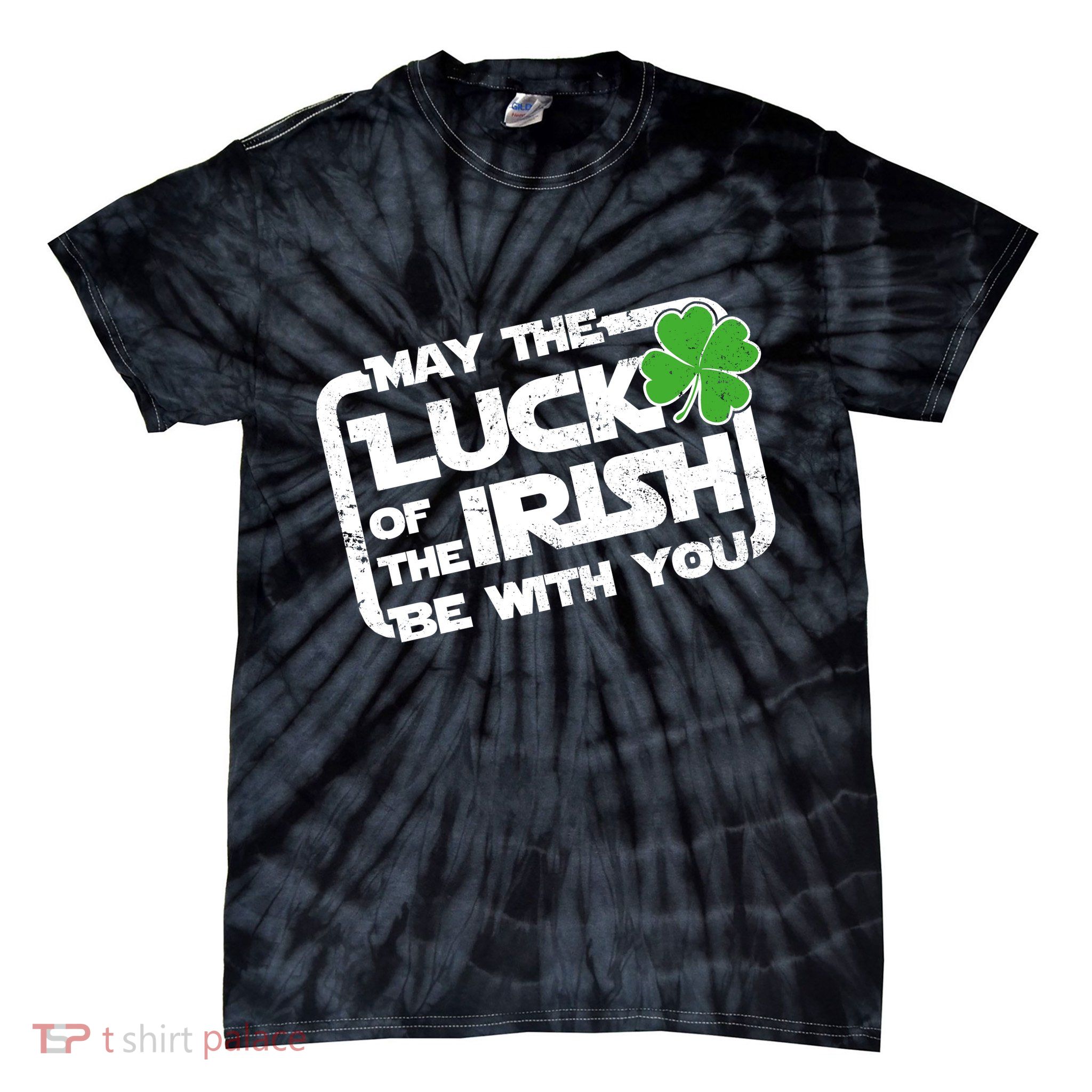Luck Of The Irish Funny St. Patrick's Day Tie-Dye T-Shirt