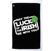Luck Of The Irish Funny St. Patrick's Day Golf Towel