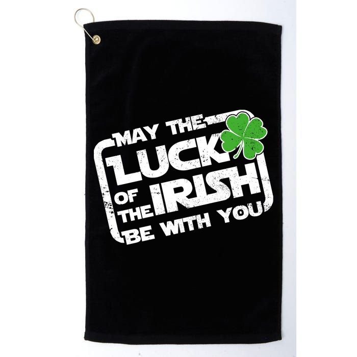 Luck Of The Irish Funny St. Patrick's Day Golf Towel