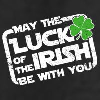 Luck Of The Irish Funny St. Patrick's Day Golf Towel
