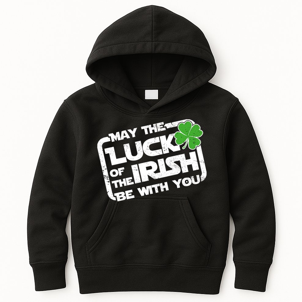 Luck Of The Irish Funny St. Patrick's Day Kids Hoodie