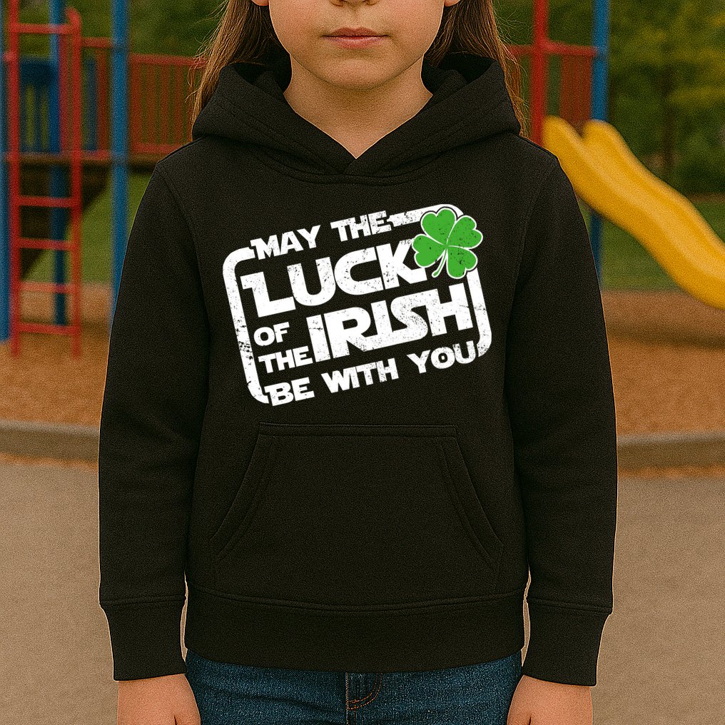 Luck Of The Irish Funny St. Patrick's Day Kids Hoodie