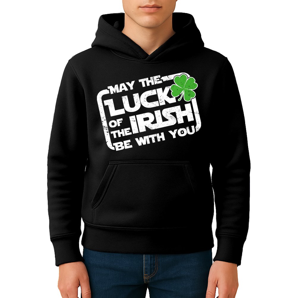 Luck Of The Irish Funny St. Patrick's Day Kids Hoodie