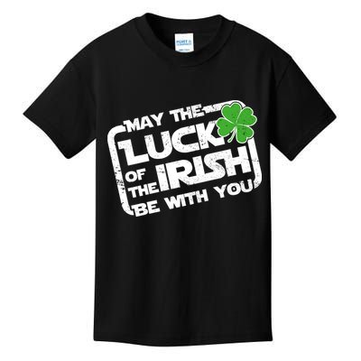 Luck Of The Irish Funny St. Patrick's Day Kids T-Shirt