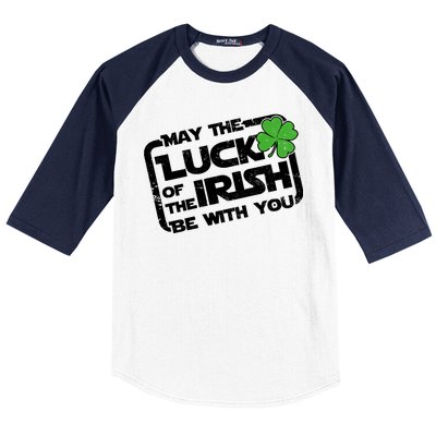 Luck Of The Irish Funny St. Patrick's Day Baseball Sleeve Shirt