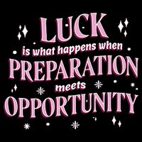 Luck Preparation Opportunity Premium T-Shirt