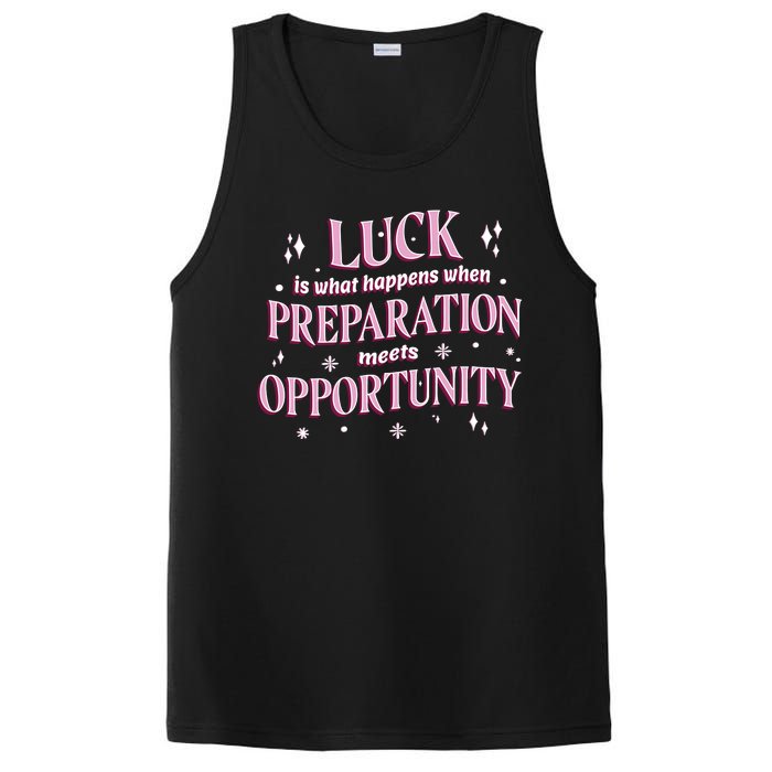 Luck Preparation Opportunity PosiCharge Competitor Tank