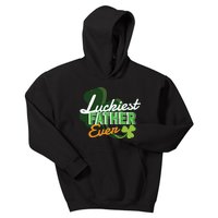 Luckiest Father Ever Kids Hoodie