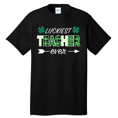 Luckiest Teacher Ever Tall T-Shirt