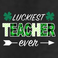 Luckiest Teacher Ever 11oz C Handle Ceramic Mug