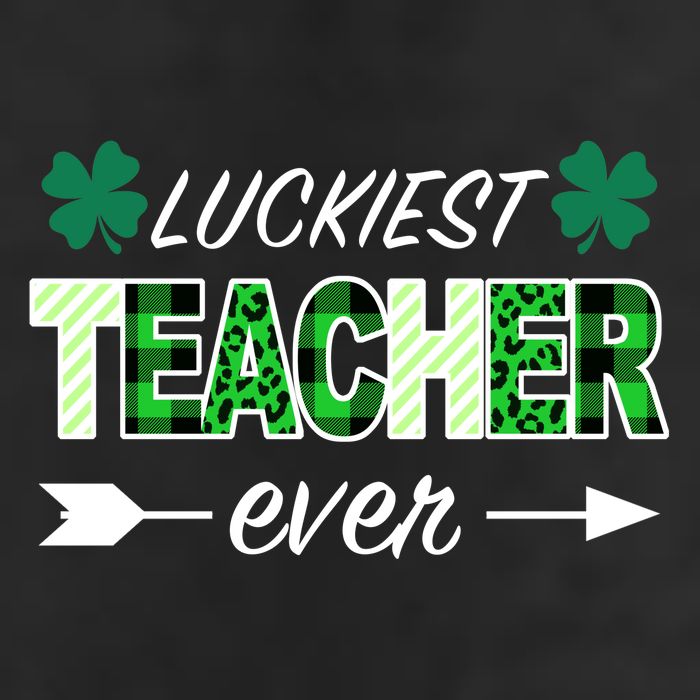 Luckiest Teacher Ever 11oz C Handle Ceramic Mug