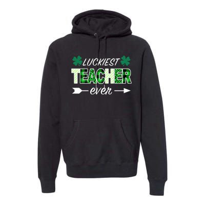 Luckiest Teacher Ever Premium Hoodie