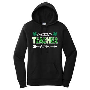 Luckiest Teacher Ever Women's Pullover Hoodie