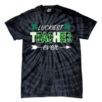 Luckiest Teacher Ever Tie-Dye T-Shirt