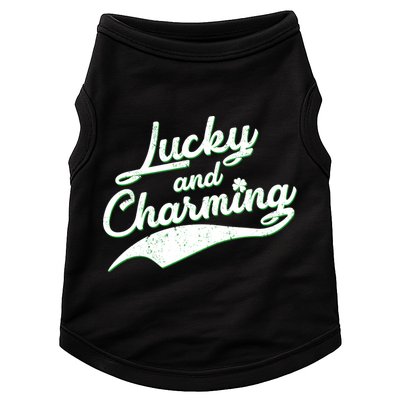 Lucky and Charming St Patrick's Day Doggie Tank