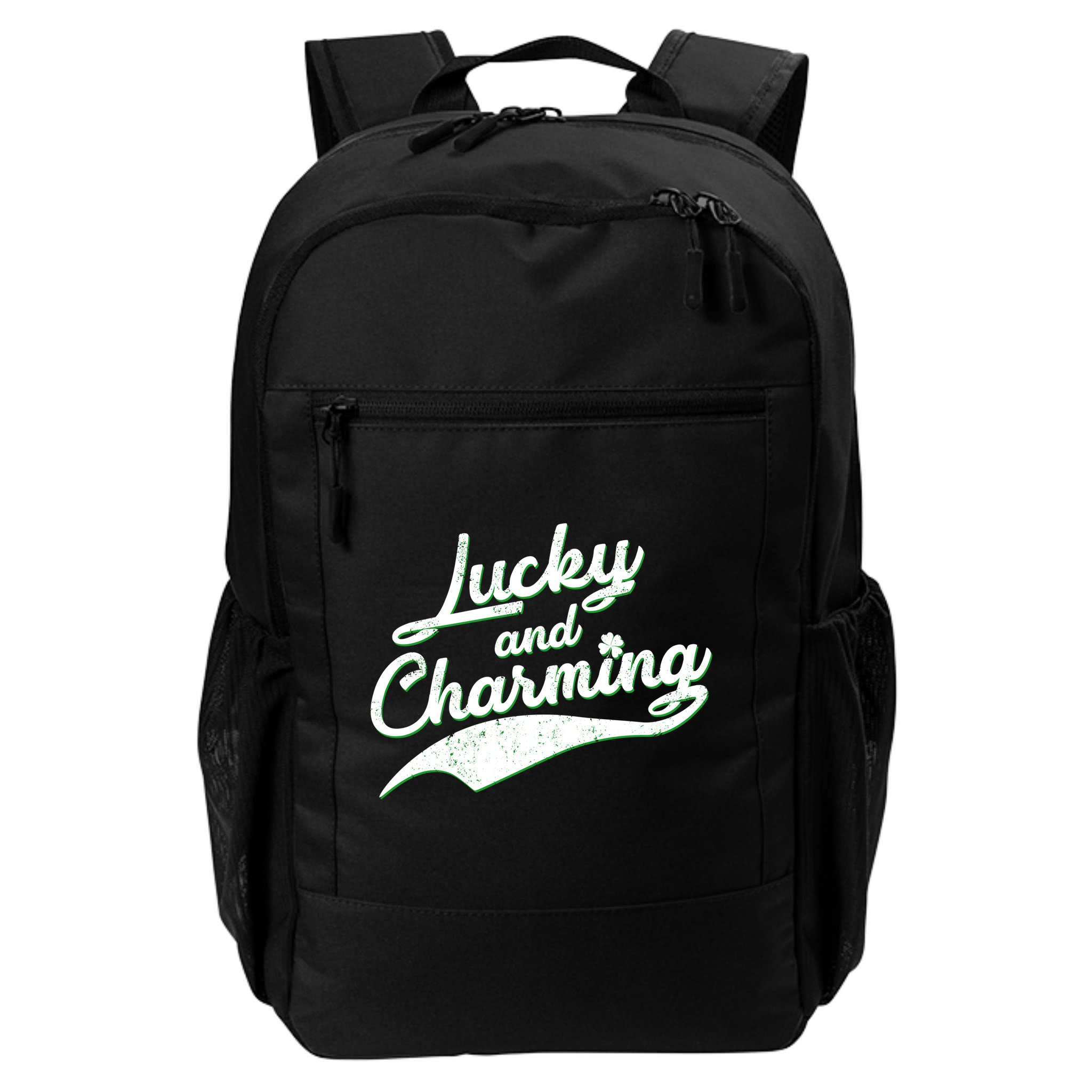 Lucky and Charming St Patrick's Day Backpack