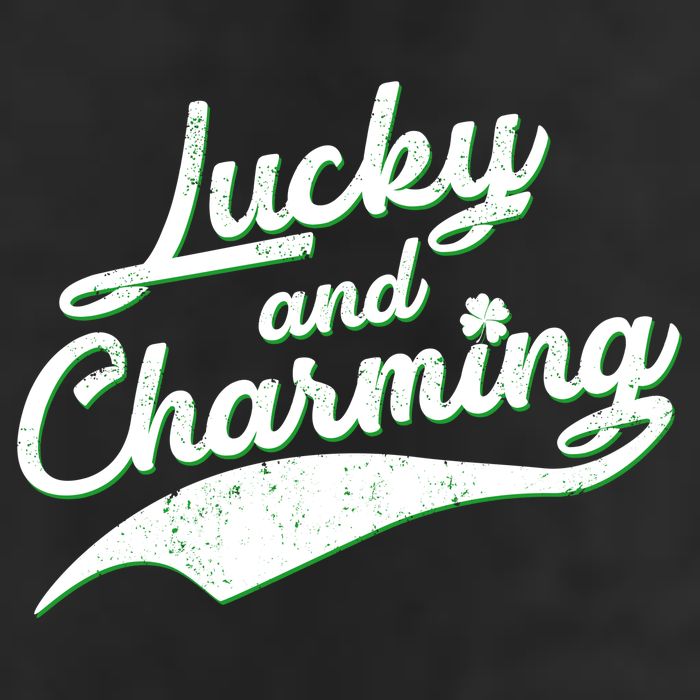 Lucky and Charming St Patrick's Day Golf Towel