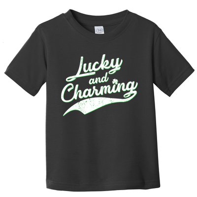 Lucky and Charming St Patrick's Day Toddler T-Shirt