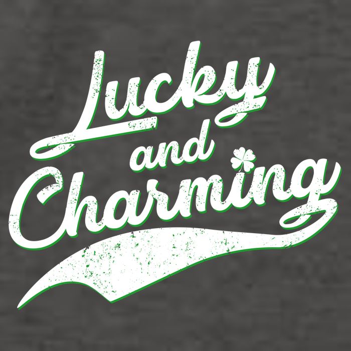 Lucky and Charming St Patrick's Day Vector Backpack
