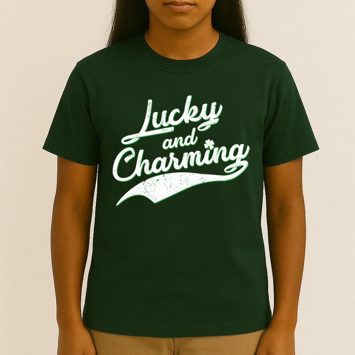 Lucky and Charming St Patrick's Day T-Shirt