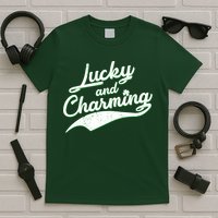 Lucky and Charming St Patrick's Day T-Shirt